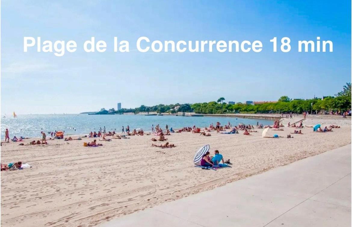 Escapade Vintage Avec Terrasse En Centre Historique Leilighet La Rochelle  Eksteriør bilde
