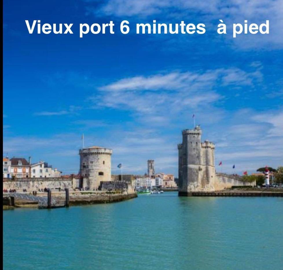 Escapade Vintage Avec Terrasse En Centre Historique Leilighet La Rochelle  Eksteriør bilde